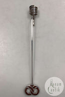 Georg Jensen Golden Christmas Lyseholder - Kringle 1992 / Palladium