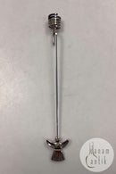 Georg Jensen Golden Christmas Lyseholder - Engel 1993 / Palladium