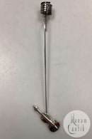 Georg Jensen Golden Christmas Lyseholder - Violin 1995 / Palladium