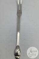 Evald Nielsen No 6 cold meat Fork in Silver