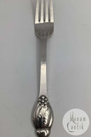 Evald Nielsen Sølv Spisegaffel No 6