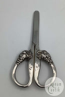 Evald Nielsen Sterling Sølv / Stål Druesaks