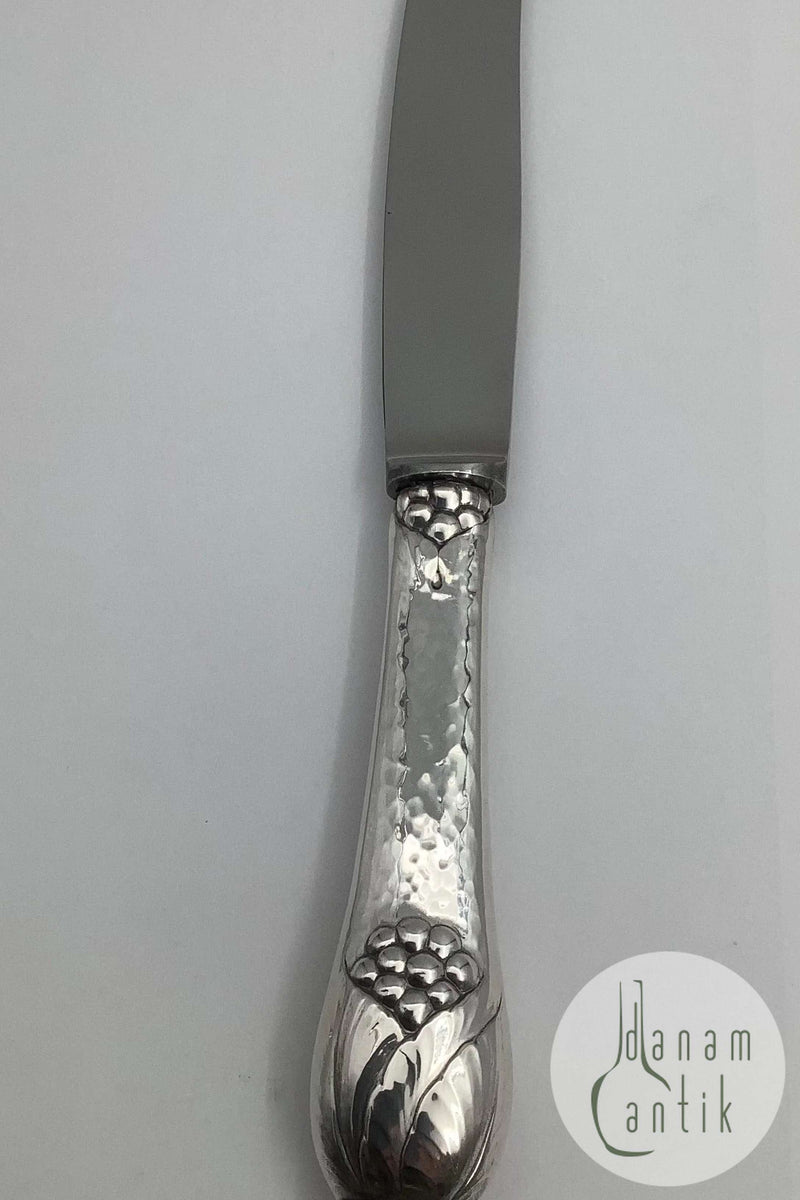 Evald Nielsen No 6 Sølv Middagsknive