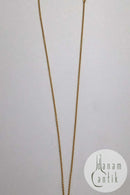 Georg Jensen Forgyldt Sterling Sølv Halskæde med Margueritvedhæng