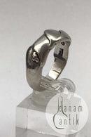 Georg Jensen Sterling Sølv Ring No. 240A Ole Kortzau