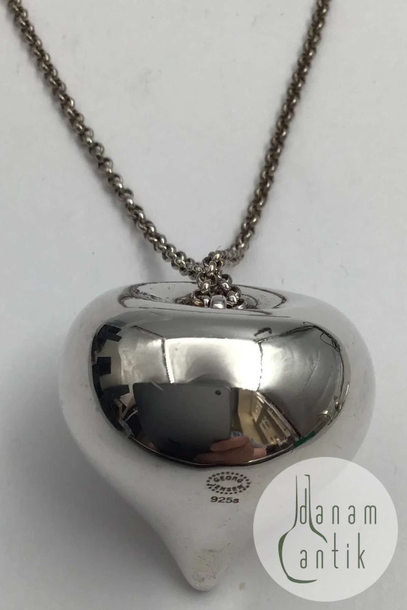 Georg Jensen Sterling Sølv Vedhæng Årets kunstner 2010 Helle Damkjær