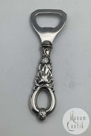 Dansk Sølv Oplukker med humle ornamentik