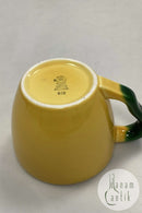 Royal Copenhagen Ursula Kaffekop i Gul No. 072