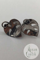 A. Michelsen Sterling Sølv Øreclips