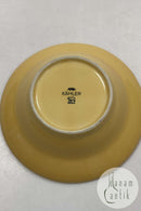 KÄHLER Ursula Dyb Tallerken i Gul No. 605