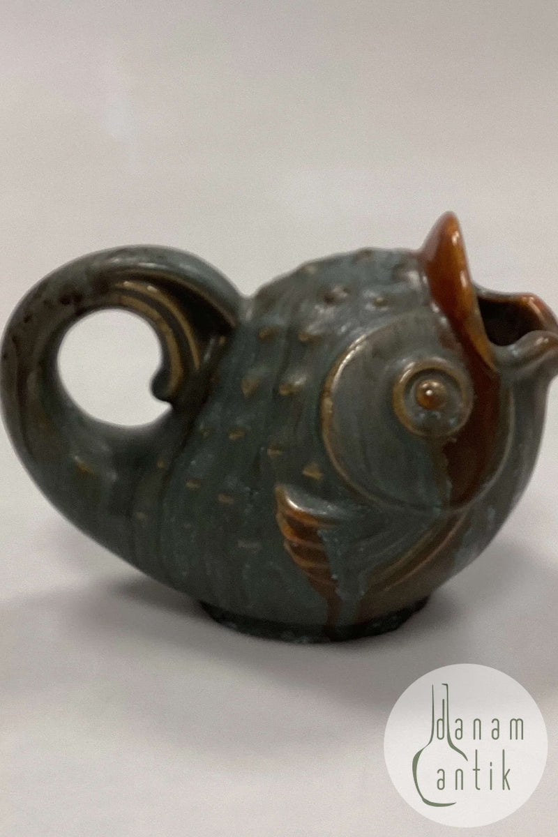 Michael Andersen Keramik Stentøjskande No. 4462 - Fisk