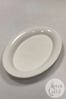 KÄHLER Ursula oval Tallerken i Hvid No. 085