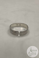 Dansk Sølv Servietring i moderne Design