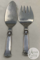 Cohr Fiske Serveringsbestik i Sølv / Stål