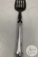 Sardin Gaffel i Sølv og Horn  Måler 18,5cm / 7.28 inch