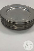 Sæt på 12 små Just Andersen Tin tallerkener