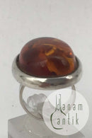 Niels Erik From Sterling Sølv Ring (Rav)