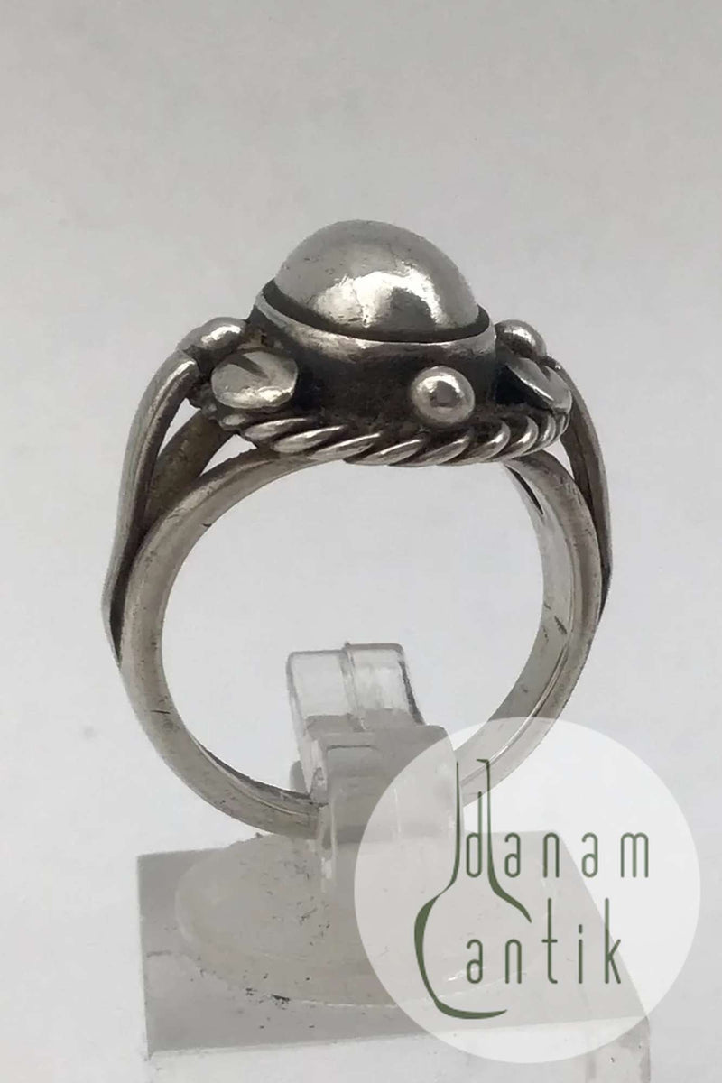 Georg Jensen Sterling Sølv Ring No. 1A