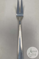 Annette Krone sølvplet Kødgaffel