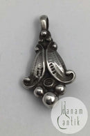 Georg Jensen Sterling Sølv Årsvedhæng 1993 (Hæmatit)