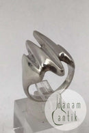 Georg Jensen Sterling Silver Ring No. 125 Henning Koppel