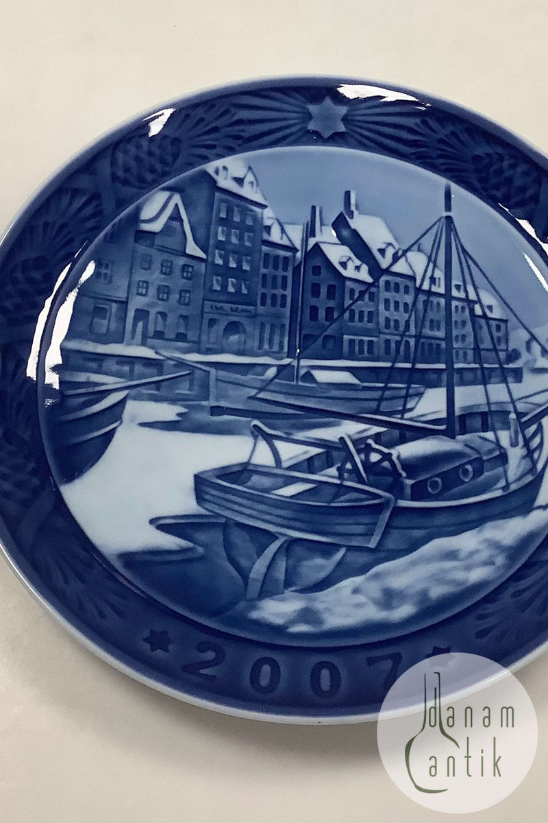Royal Copenhagen Juleplatte fra 2007