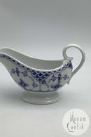 Royal Copenhagen Blue Fluted Blue Fluted Half Lace Gravy Pitcher No 661