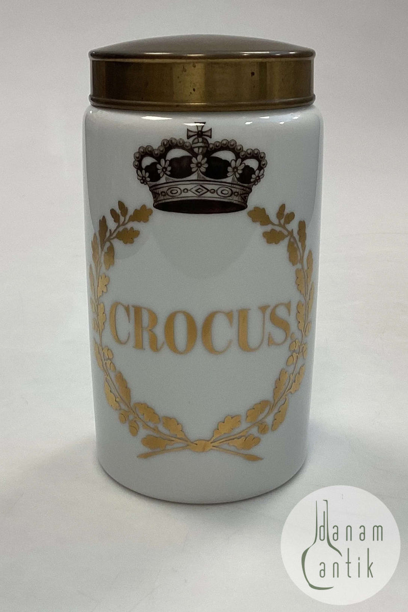 Royal Copenhagen Crocus Apotekerkrukke - Særudgave for Danmarks Apotekerforenings 150 års jubilæum
