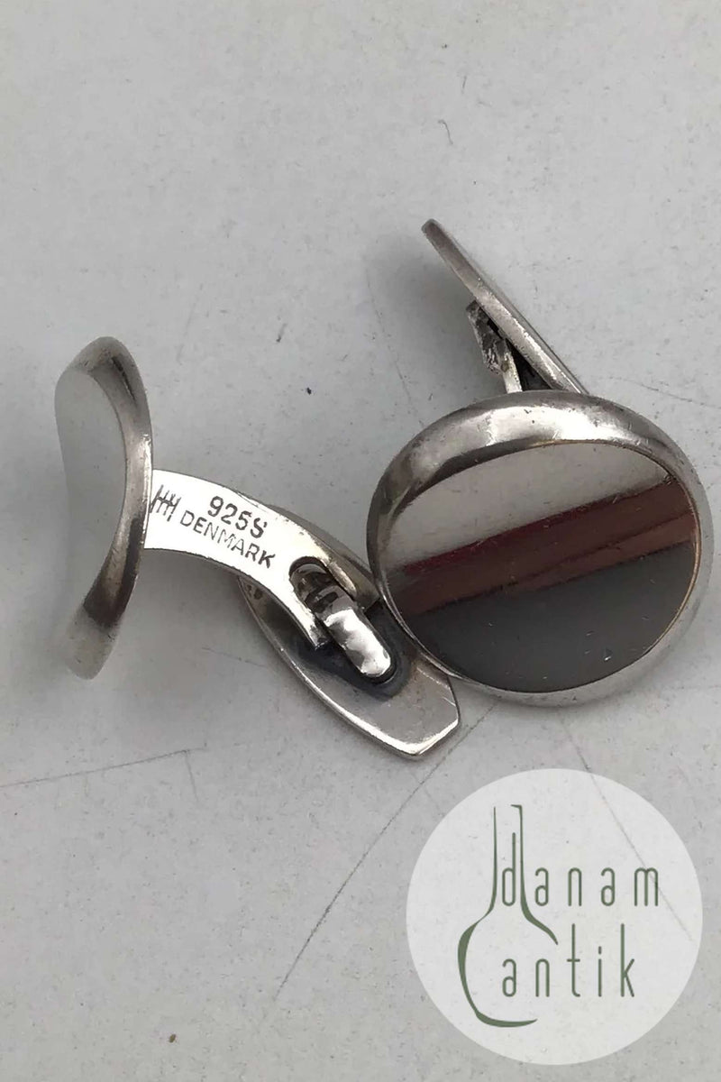 Hans Hansen Sterling Sølv Manchetknapper No. 639