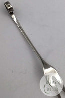 Dansk Sølv Ornamental Pålægsgaffel