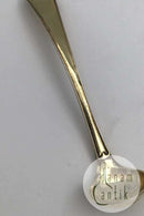 Svensk Forgyldt Sølv Gammelriflet Sennepsske