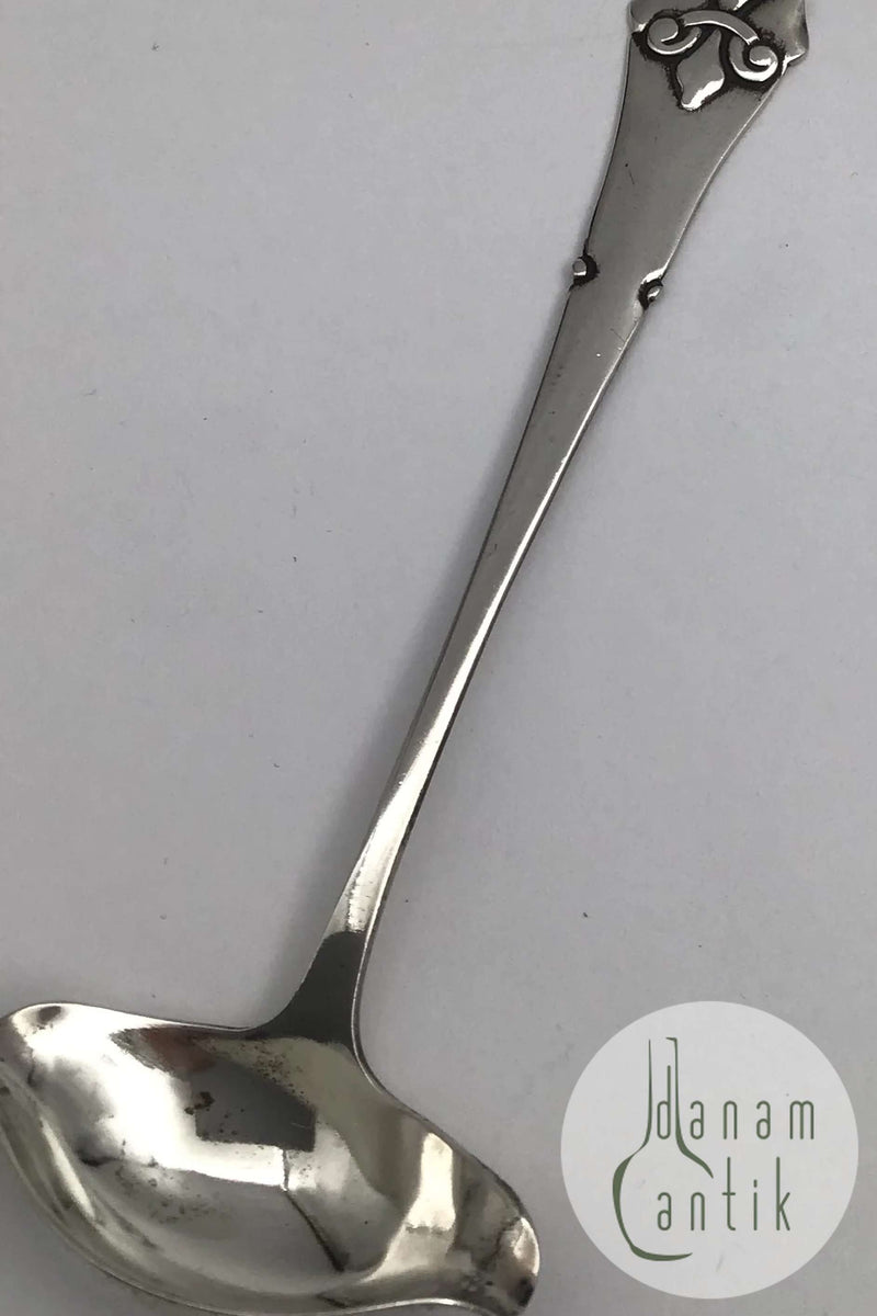 Dansk Sølv Fransk Lilje Flødeske