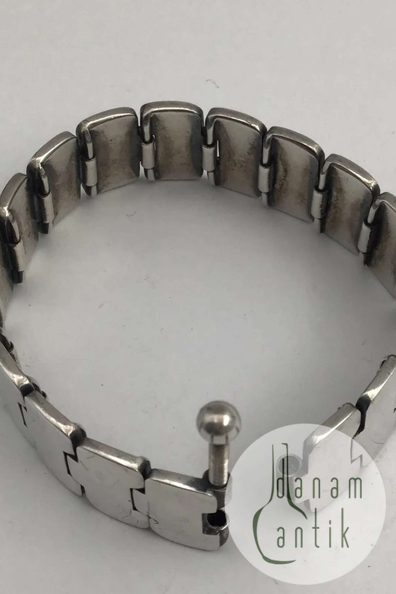 Hans Hansen Sterling Sølv Moderne Armlænke