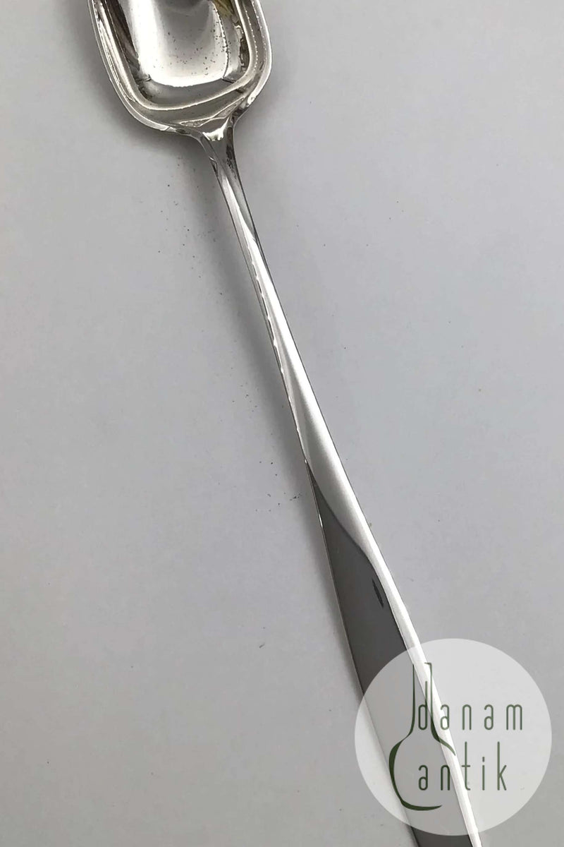 Hans Hansen Sterling Sølv Charlotte Cocktail-ske / Latte-ske / Is-ske