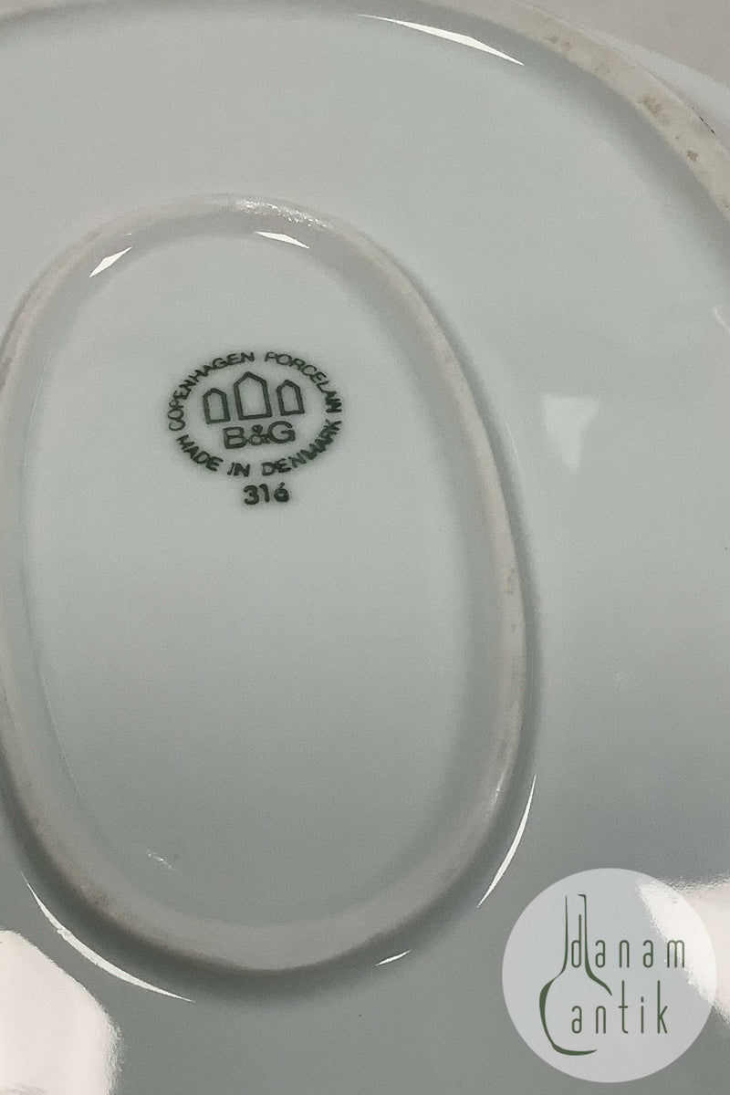 Bing og Grøndahl Tivoli Ovalt Fad No. 316