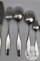 Hans Hansen Sterling Sølv Charlotte Bestiksæt 12 Personer (72 dele)