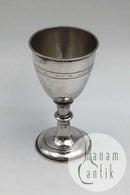 A P Berg Sølv Æggebæger