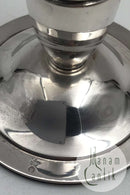 Kronen Sølvvarefabrik Sølv Lysestage