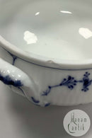 Royal Copenhagen Musselmalet Riflet Sovseterrin No 491