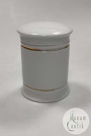 Apotekerkrukke i porcelæn: EXTRACT. CASCARIL.