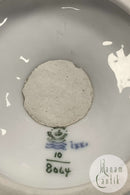 Royal Copenhagen Blå Blomst Flettet Skål på fod No 8064