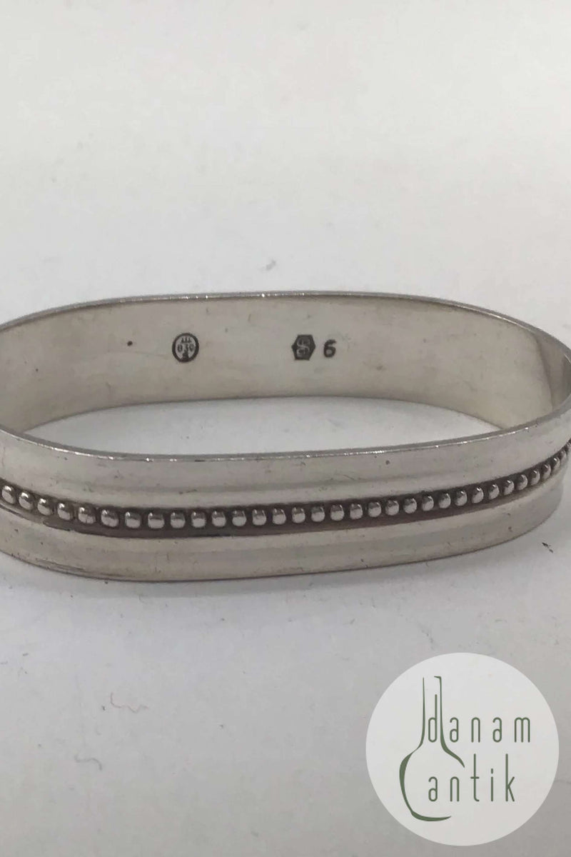 DGS Sølv No. 6 Servietring