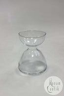 Klart Blomsterløgglas Holmegaard / Kastrup / Fyens Glasværk