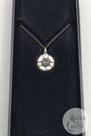 Georg Jensen Sterling Silver Pendant No. 436 Moonstone