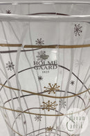 Holmegaard Crystal Christmas Vase 2002