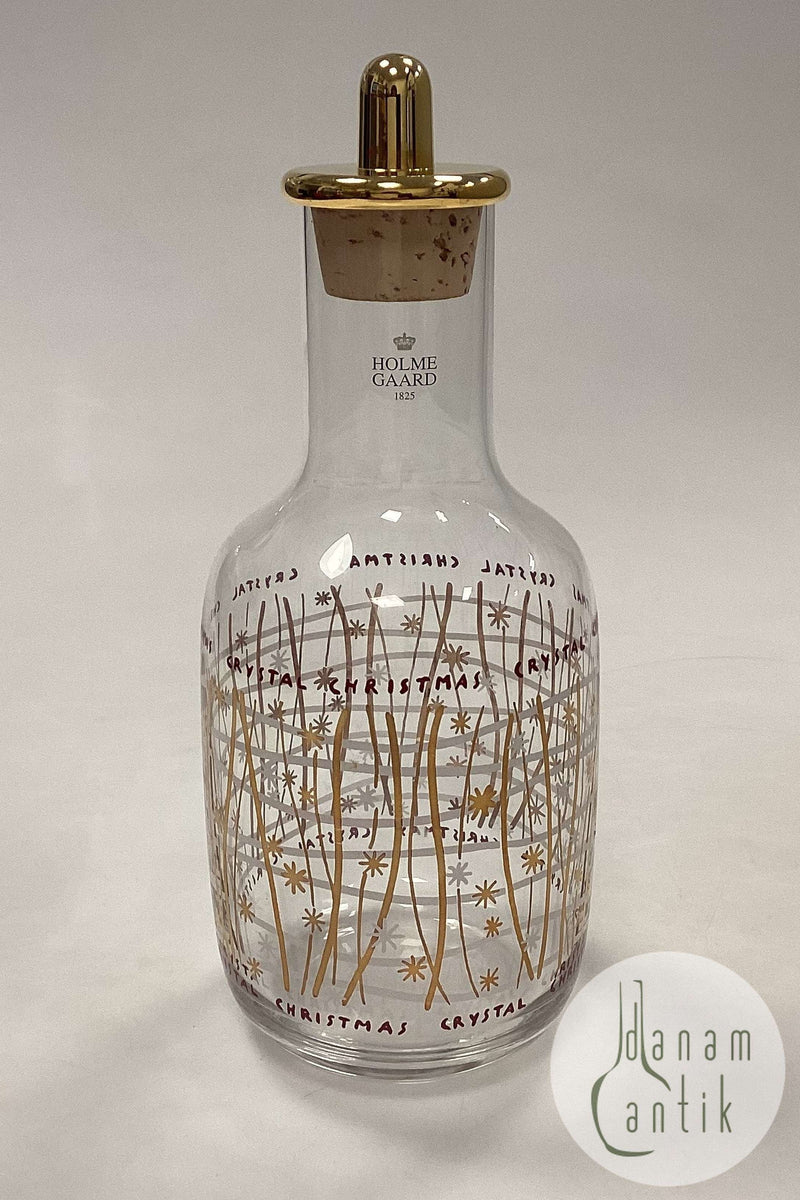 Holmegaard Crystal Christmas Karaffel 2002