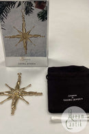 Georg Jensen Johanne Juledekoration - Stor Stjerne guld 2010