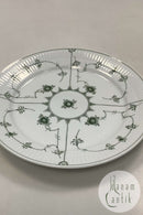 Royal Copenhagen Green Fluted Plain Dinner Plate No. 625