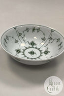 Royal Copenhagen Grøn Riflet Musselmalet Morgenskål No. 575