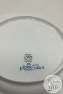 Royal Copenhagen Grøn Riflet Musselmalet Frokosttallerken No. 620